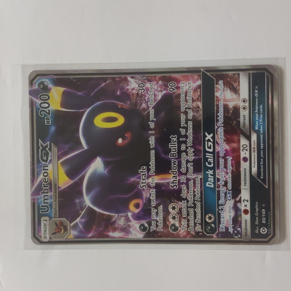 Umbreon GX Pokemon Card